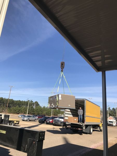 Thurmon's Heat & Air recent HVAC install and service project in El Dorado, AR